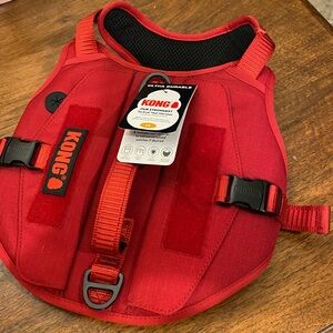 KONG Red Tactical Vest Harness